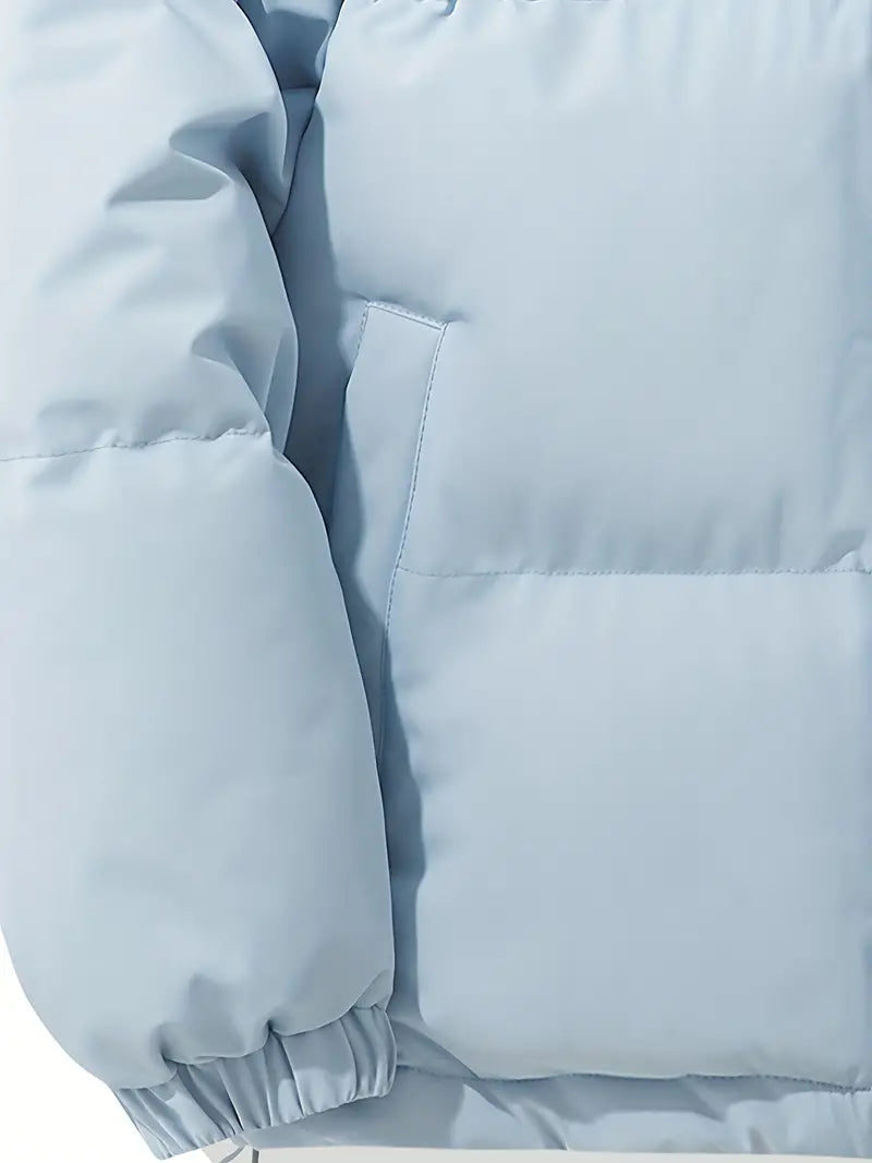 Damen Steppjacke mit Kapuze – wattierte Winterjacke in mehreren Farben